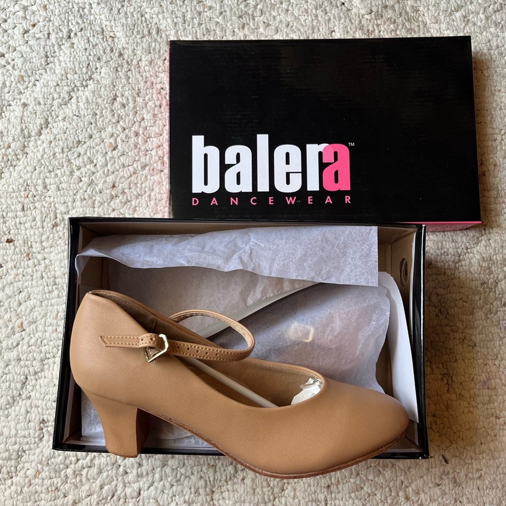 Brand new tan Balera character shoes